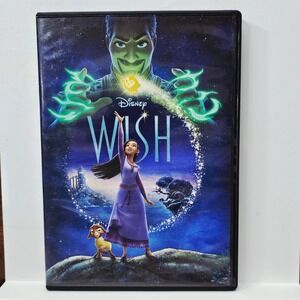 Disney‎ Wish DVD Movie Kids Standard Animation Family PG 2024 Ariana DeBose Pine